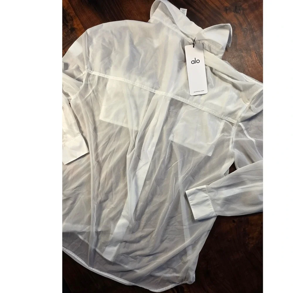 Alo Yoga Sheer Effusion Streetfashion  Unisex Boho Indiesleaze Festival Y2k